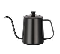 Ollas de agua de acero inoxidable con cuello de cisne largo para café y camping