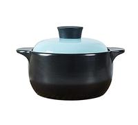 ollas de barro para cocinar, Cacerola de cerámica con tapa, olla barro resistente al calor, cacerola saludable, for bibimbap coreano(1.8L)