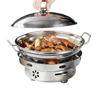 Ollas De Camping | Con Utensilios Ajustables De Acero Inoxidable Para Ollas,Estufa De Alcohol Ligera Para Olla | Para Cocina Exterior Mochilero Picnic Senderismo Barbacoa Viaje Supervivencia Cocina