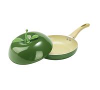 Ollas pequeñas para cocinar, olla para cocinar verduras y frutas a fuego lento, sartén con tapa, para cocina de inducción, estufas de cocina, cocinar a fuego lento, freír sopa de espaguetis