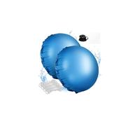 Ollewiellan Cojín de piscina de invierno de 3 m de diámetro, XXL, redondo, con cuerda de 2 x 4 m, protección contra heladas hasta -25 °C, resistente a los rayos UV y al cloro, incluye kit de