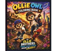 OLLIE OWL: Around the World Adventures (TSO Travel Size Coloring Book Series)