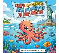 Ollie's Adventure: The Little Octopus and The Big Dream Coloring and Story Book for Kids 3-8 years: A Kids Adventure Story