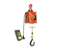 OLLIRG Montacargas eléctrico, Grúa de elevación eléctrica en Miniatura for el hogar, grúa de elevación pequeña, polipasto eléctrico de tracción con Control Remoto (Color : 1, Size : 300kg 11.8m)