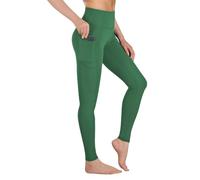 Ollrynns Leggins Deportivos Mujer Cintura Alta Mallas Deporte Leggings con Bolsillos Control de Abdomen para Running Training Fitness Yoga Pantalones CA166