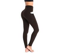 Ollrynns Leggins Deportivos Mujer Cintura Alta Mallas Deporte Leggings con Bolsillos Control de Abdomen para Running Training Fitness Yoga Pantalones CA166