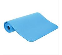 Ollt Espesor Estera de Yoga Antideslizante Gimnasio Deportivo Esteras Suaves de Pilates Plegables para Culturismo Equipo de Ejercicios de Fitness 183 * 61 * 1 cm Azul