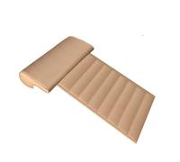 OLMAFD Fundas Asientos Coche Cojín Extensor Asiento Automóvil Conductor Funda Almohada Soporte Piernas Universal PU Almohadilla Espuma Viscoelástica Extensor Asiento Automóvil