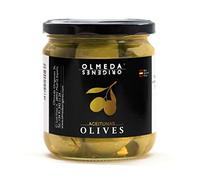 OLMEDA ORÍGENES - Aceitunas Gordal sin hueso (Tarro cristal 370 gr)