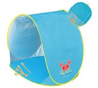 Olmitos - Tienda Pop UP de bebé para Playa y jardín- Manta/Parasol Protector de Sol y Viento - Plegable Compacto Muy Ligero - Incluye Funda y Ganchos para el Suelo