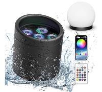 Oloaxolx 108 W batería luz de escenario IP65 impermeable RGBW+UV recargable 8800 mA LED par faro con mando a distancia/aplicación/DMX512 exterior Uplight luz de discoteca para fiesta DJ boda Halloween