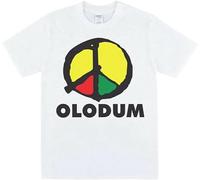 Olodum Brazilian Music Carnival Unisex T-Shirt Printed tee Graphic Top Men White Shirt XL