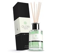 Olori Ambientador de hogar Mikado - Difusor de Varillas - Bergamota, 200ml - Natural, de Larga duración 3-6 Meses, con aceites Esenciales
