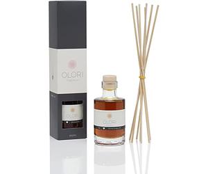 Olori Ambientador de hogar Mikado - Difusor de Varillas - Flor de Azahar, 100ml - Natural, de Larga duración 2-3 Meses, con aceites Esenciales