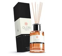 Olori Ambientador de hogar Mikado - Difusor de Varillas - Flor de Azahar, 200ml - Natural, de Larga duración 3-6 Meses, con aceites Esenciales