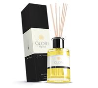 Olori Ambientador de hogar Mikado - Difusor de Varillas - Lemongrass, 200ml - Natural, de Larga duración 3-6 Meses, con aceites Esenciales