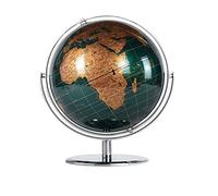 OLOTU Globo Mundial Globo del Mundo Giratorio de 720 ° con Soporte de Metal Resistente Mapa de geografía educativa Globo Antiguo para niños y Adultos Globo Educativo