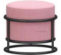 OLOTU Otomano Reposapiés de Estilo Europeo, Taburete de Silla de sofá, Taburete de Mesa de Centro, Taburete de pie bajo de Moda, una Variedad de Opciones de Color Ergonómico