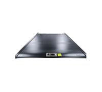 OLQYBD Cubierta enrollable de aluminio for caja de camioneta JMC Grand Avenue, antirrobo, enrollable y con cerradura.