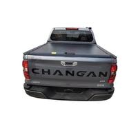 OLQYBD Cubierta enrollable manual for caja de camioneta, compatible con JMC Vigus 5/7, Yuhu 5/7 y Baodian. Protección de carga enrollable de aluminio.