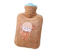 olsa de agua caliente Bolsa de agua caliente suave a prueba de explosiones Bolsa de agua caliente de capacidad de 500 ml, bolsa de agua caliente de inyección de agua de dibujos animados, utiliza Mar