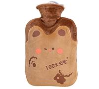 olsa de agua caliente Bolsa de agua caliente suave a prueba de explosiones Bolsa de agua caliente de 500/1000 ml de capacidad, la bolsa de agua caliente de inyección de agua encantadora se utili Caq