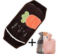 olsa de agua caliente Cinturón cálido suave Bolsa de agua caliente pegajosa fuerte 1L Gran capacidad, Inyección de agua para calentar las manos de su bebé, Se utiliza para aliviar el dolor de W U