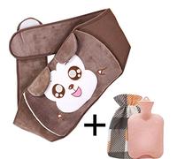 olsa de agua caliente Cinturón cálido suave Bolsa de agua caliente pegajosa fuerte 1L Gran capacidad, Inyección de agua para calentar las manos de su bebé, Se utiliza para aliviar el dolor de yo