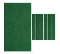 Olsixxuuk Paño de fieltro para mesa de billar de 8 pies, para mesas de billar de 8 pies, protección de billar con 6 tiras de tela para raquetas y