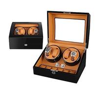 OLSKFUH Caja para Relojes Automáticos Caja para Dar Cuerda A Relojes Reloj De Pulsera Relojes Mecánicos Motor Shaker Enrollador De Relojes Mecánico Automático Caja Multibit Silen,
