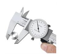OLSKFUH Calibrador Vernier 0-150/200 Mm Herramienta De Medición De Calibre Métrico Calibrador Vernier De Dial Calibrador Vernier A Prueba De Golpes 0,02 Mm,0-200mm