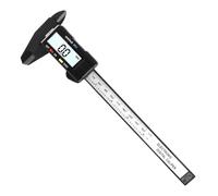 OLSKFUH Calibrador Vernier Electrónico Digital LCD De 6 Pulgadas, Micrómetro, Herramienta De Medición, 100 Mm-150 Mm.,0-150mm Black-A