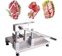 OLSKFUH Cortador Manual De Huesos para Carne - Cortador Versátil De Acero Inoxidable para Costillas, Pescado, Pollo Y Ternera Preparación De Alimentos En El Ho,