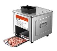 OLSKFUH Cortadora Eléctrica De Alimentos, Cortadora De Fiambres, Cortadora Automática De Carne con Cuchilla De Acero Inoxidable para Uso Doméstico, Cortadora Eléctrica De Fiambre,10mm