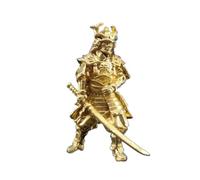 OLSKFUH Figuras De Guerreros Samuráis del Shogunato Japonés De Latón, Adornos De Escritorio, Estatuas Miniatura De Samuráis Antiguos De Metal, Bonsái para El Hogar, Micropaisaje, Deco,