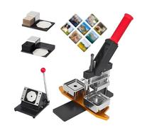 OLSKFUH Kit para Fabricar Imanes De Nevera con Cortadora De Papel Y Consumibles para Vitrinas Y Puertas Metálicas.,53 * 80-Cardoard