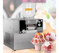 OLSKFUH Máquina De Helado De Nieve Máquina De Raspado De Hielo De Nieve Máquina De Hielo De Copos De Nieve Europea Máquina De Bingsu Coreana Hielo De Copos De Nieve,120KG
