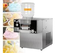 OLSKFUH Máquina Eléctrica para Hacer Hielo Raspado, Máquina Comercial para Hacer Hielo En Copos De Nieve con 2 Cubos, Máquina para Hacer Conos De Nieve, Enfriamiento Rápido.,120KG/Day