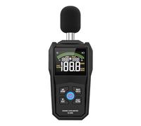OLSKFUH Medidor De Decibelios, Medidor De Nivel De Sonido Digital, 30-130 Db, Ponderación Ca, Medidor De Ruido Ajustable Rápido/Lento, Detector De Decibelios con Comunicación Bluetooth.