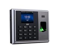 OLSKFUH Reloj De Fichar para Empleados Máquina Biométrica De Control De Asistencia S30 Reloj De Fichar para Pequeñas Empresas,
