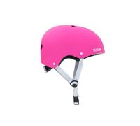 OLSSON Beetle Casco Infantil Ajustable S/M 50-52 y M/L 52-54 - Casco Bicicleta Niño y Niña con Protección 360º, Ventilación y Forro Desmontable - para Patinete, Skate y Patines (Rosa, S)