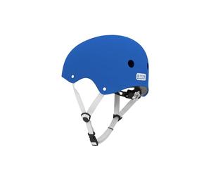 OLSSON Casco Infantil Hero Talla S-L (50-54cm) Ajustable - Homologado - Resistente a Impactos 360 - Forro Interior Desmontable - Ventilación - Apto para patinetes Patines Bicicletas (Azul, M/L)