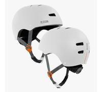 OLSSON Casco Urban Rider Tallas S a L (54-58cm) - Ajustable - Resistente a Impactos 360º - Forro Desmontable - Ventilación - Apto patinetes Patines Bicicletas y Skate (Blanco, Medium)