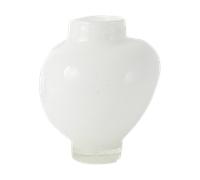Olsson & Jensen Jarrón pequeño Mila 19.5 cm Blanco