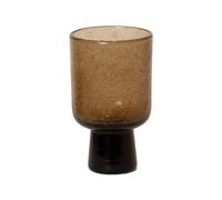 Olsson & Jensen Vaso con pie Bari marrón