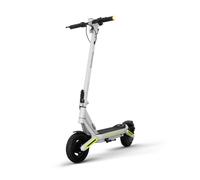 Patinete Eléctrico OLSSON Quantum - Doble suspensión de Codo invertido - Ruedas 10" Tubeless - Luces LED - Intermitentes - Control de Crucero - Plegable - Base Antideslizante (Grey)