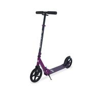 OLSSON Patinete niño - Manillar Giro 360º - Altura Regulable (77-98CM) - Chasis Ligero y Resistente 50% Aluminio/Acero - Plegable - Ruedas 200MM PU - Rodamientos ABEC 9 - Freno pie (HOPP Morado)