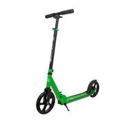 OLSSON Patinete niño - Manillar Giro 360º - Altura Regulable (77-98CM) - Chasis Ligero y Resistente 50% Aluminio/Acero - Plegable - Ruedas 200MM PU - Rodamientos ABEC 9 - Freno pie (HOPP Verde)
