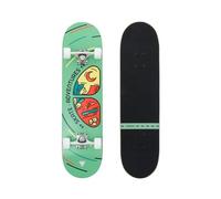 OLSSON Skateboard Enjoy - Rodamientos ABEC 7 - Tabla de 31,5" x7,75 - Cóncavo Medio - 7 láminas de Arce Canadiense - Ejes de Aluminio 5,25" - Lija de Alto Agarre - Ruedas Alto Rebote Creek SHR 53MM