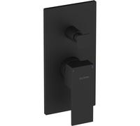 Oltens Gota grifo de bañera y ducha empotrado negro mate 34101300